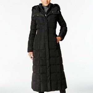 Cole Haan Hooded Down Maxi Puffer Coat